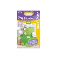 8 pcs Royal fondant, green