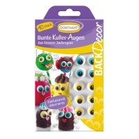 15 pcs Sugar eyes mixed colours