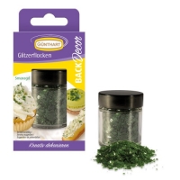 Glitter flocks, emerald |sugar free