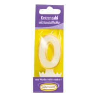 15 Candle number with holder Nr. 0