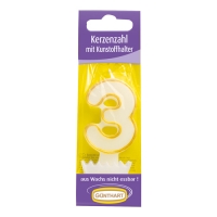 15 Candle number with holder Nr. 3