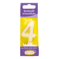 15 Candle number with holder Nr. 4