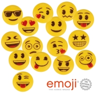 150 pcs Sugar dots  Emoji , yellow, asstd.