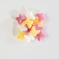 Sugar sprinkles, butterflies