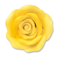 24 pcs Large roses, yellow