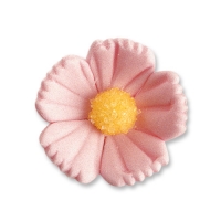 96 pcs Medium flowers, pink