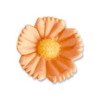 96 pcs Medium flowers, salmon