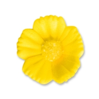 96 pcs Medium flowers, yellow
