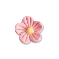 96 pcs Small flowers, pink
