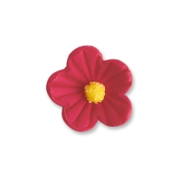 96 pcs Small flowers, red