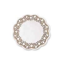 100 pcs White Doily, fat resistant