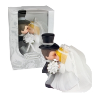 1 pcs Kissing porcelain Bride and groom