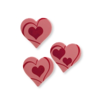 Heart, ruby chocolate, ass.