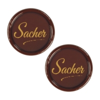 160 pcs Special decoration  Sacher , dark chocolate