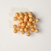 1 pcs Crispy pearls, gold, 600 g
