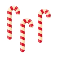 132 pcs Candy Canes, white chocolate