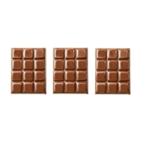 105 pcs Chocolate bars, small, milk chocolate