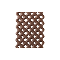 650 g Rectangle grid, dark chocolate