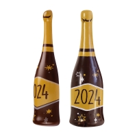 48 pcs Champagner bottle  2024  dark chocolate