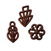 600 pcs Filigrees, classic, dark fat glaze
