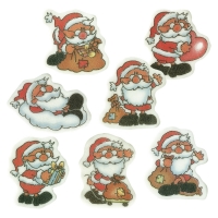 100 pcs Sugar coating Santa, small