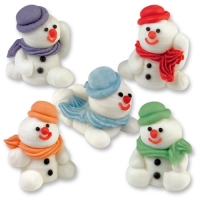 30 pcs Sugar snowman