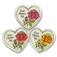 24 pcs Sugar coating hearts   Mother´s Day