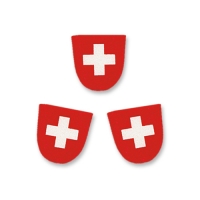 100 pcs Coat of Arms  Switzerland