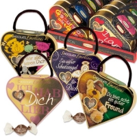 16 pcs Emotion-heart with sayings, assorted