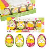 12 pcs Easter gift with chocolate eggs