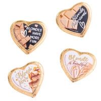 Big praline hearts Blonde Caramel