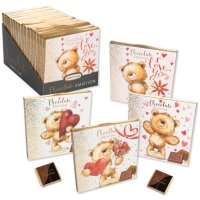 Praline gift  teddy bears  with napolitains