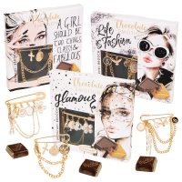 12 pcs Chocolate Emotion gift  Fashion Design Pins