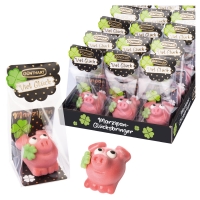 15 pcs Marzipan piglets in cellophane bag