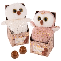 12 pcs Plush owl on box