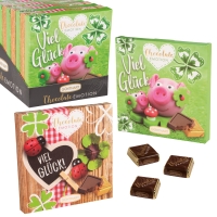 12 pcs Chocolate Emotion gift  Viel Glück , assorted