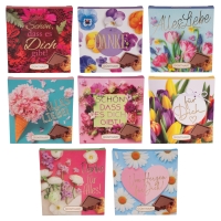 16 pcs Small praline gift  Flowers , assorted
