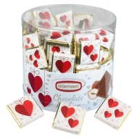 2 pcs Neapolitains  Hearts
