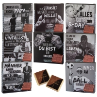 16 pcs Man's world chocolate gift box