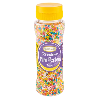 5 pcs Sugar sprinkles, mini pearls mix, colored 