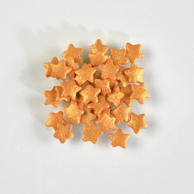 1,4 kg Sugar sprinkles, stars, shimmering gold 