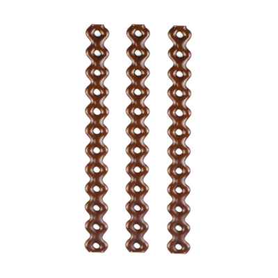650 g Stripe grid, dark chocolate 
