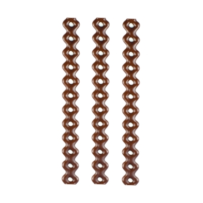 650 g Stripe grid, dark chocolate 