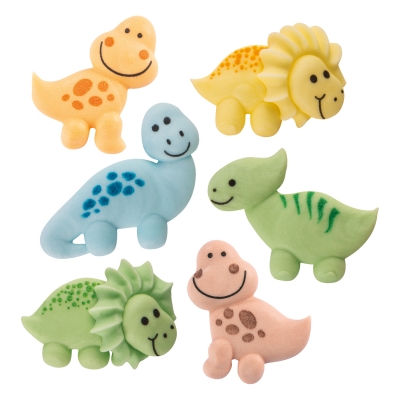 72 pcs Sugar dinos, assorted 