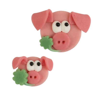 48 pcs Marzipan piglets, asstd. 