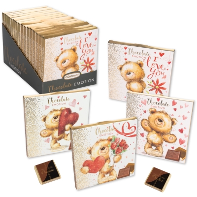 Praline gift  teddy bears  with napolitains 