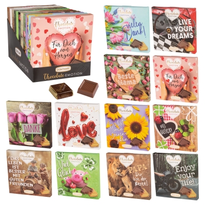 Chocolate Emotion gift, assorted 